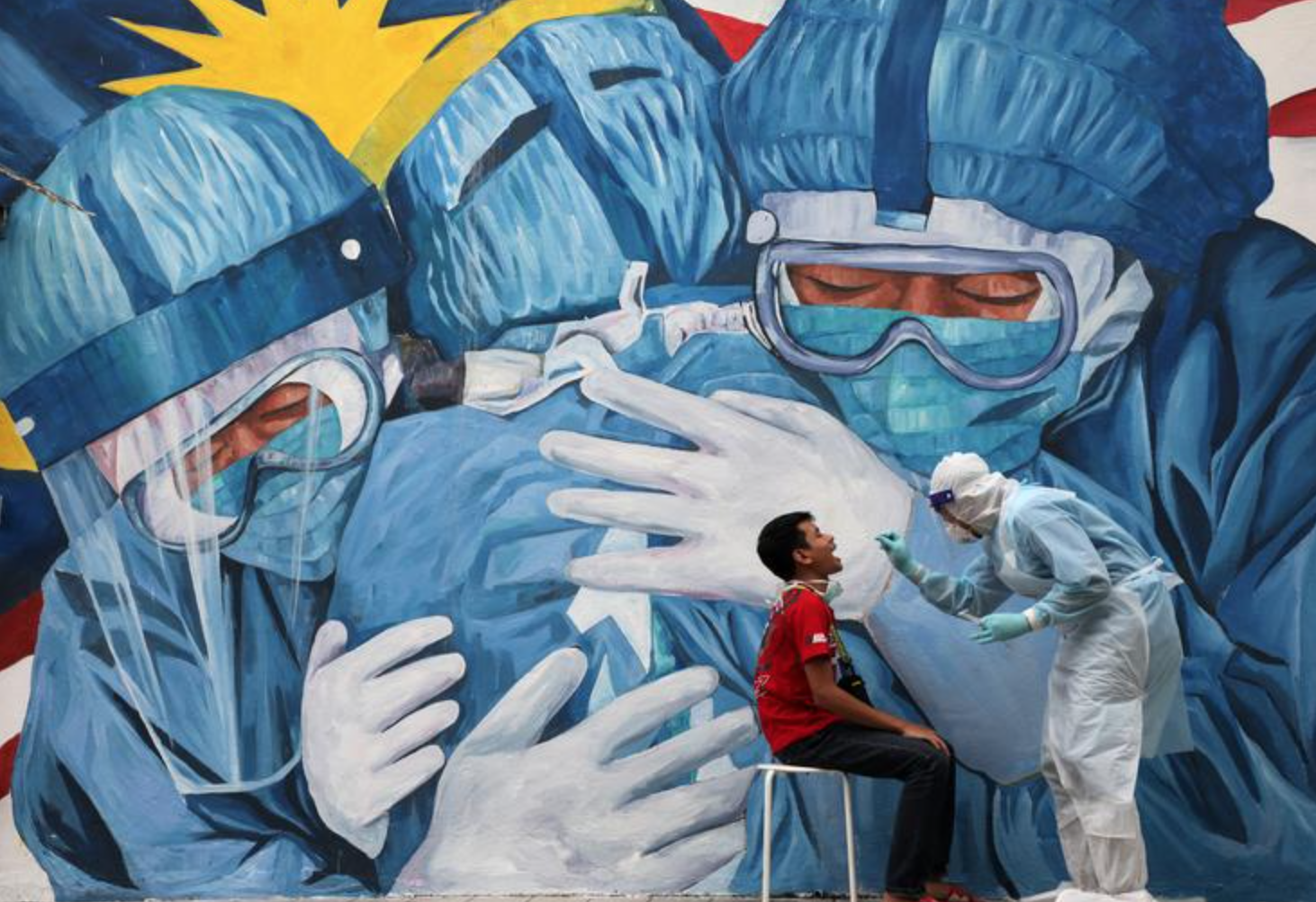 Những tác phẩm đường phố truyền cảm hứng mùa dịch Covid-19 trên toàn thế giới